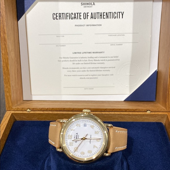 Shinola Other - Shinola Runwell Automatic 39.5mm